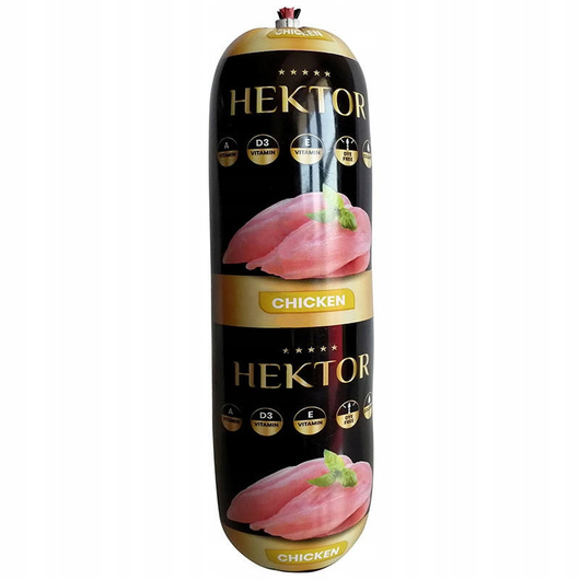 Mokra karma Premium Hektor baton dla psa z drobiem 900g