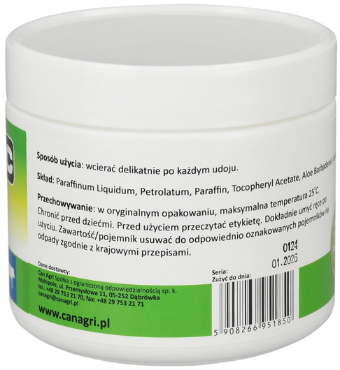 Maść pielęgnacyjna do wymion 15, 500 ml, Can Agri