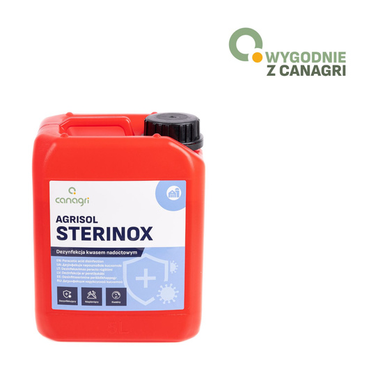 Preparat do dezynfekcji Agrisol N 77 (Sterinox), koncentrat, 5 kg, Canagri