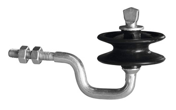 Izolator narożny do plecionek i linek z gwintem metrycznym., Kerbl