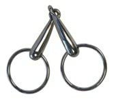 Wędzidło dla konia, puste, 13,5 cm, blister, Covalliero