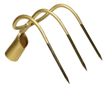 Widły, 3 zęby, 21 x 17 cm, Kerbl