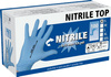 Rękawice nitrylowe Nitrile TOP, rozmiary S, M, L, niebieske, 100 szt., Kerbl