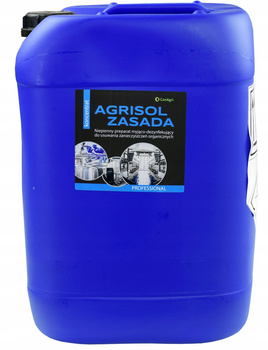 Zasadowy preparat myjąco - dezynfekujący Agrisol Zasada, 24 kg, Canagri