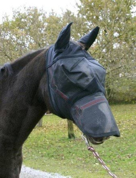 Maska przeciwowadowa dla konia z uszami i nozdrzami, różne rozmiary (od Pony do Full), Covalliero