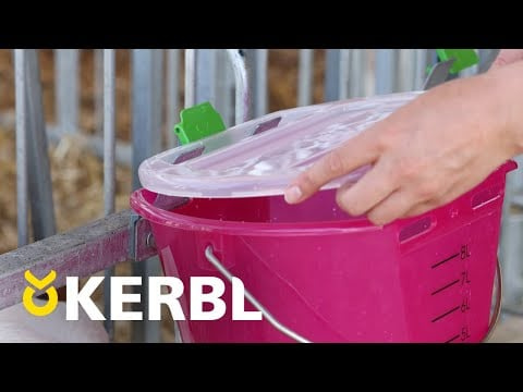 Pokrywka do wiadra do pojenia cieląt MilkGuard, transparentny, Kerbl