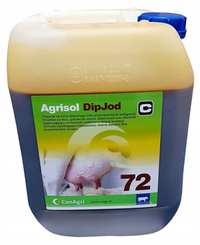 Preparat do dipingu Agrisol DipJod 72, 10 kg, Canagri