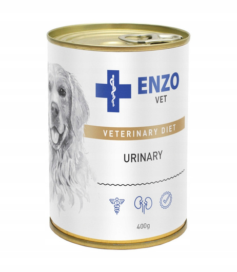 Karma dla psów Ibra ENZO VET Urinary z kurczakiem na układ moczowy 400g