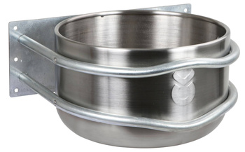 Karmidło ze stali nierdzewnej, naścienne, 18l, Kerbl