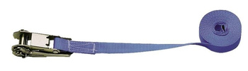 Pas transportowy jednoczęściowy z napinaczem, 5m x 25mm, 800 kg, 0,72 kN