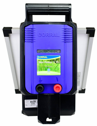 Elektryzator solarny Corral SunPower S 15, dla koni, bydła, trzody, 2,3 J