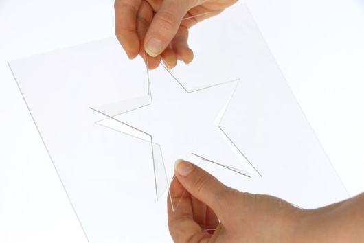 Szablon do wycinania wzorów u konia, 3 szablony, Kerbl