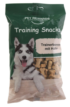 Przysmak dla psa Pet Rewards Trainer Bones, kostki z kurczakiem, 200g, Kerbl