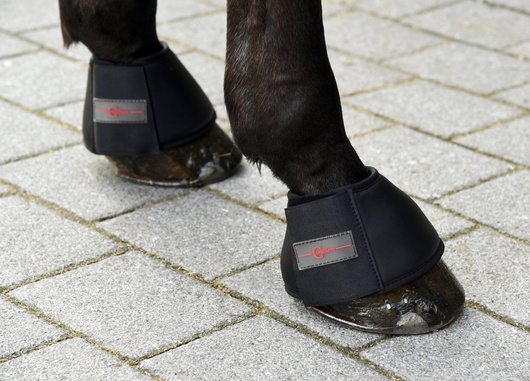 Kaloszki dla konia Protecto, czarny, roz. Cob, Covalliero