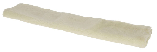 Tunel na popręg, ze sztucznego futra, 80 cm, biały, Covalliero