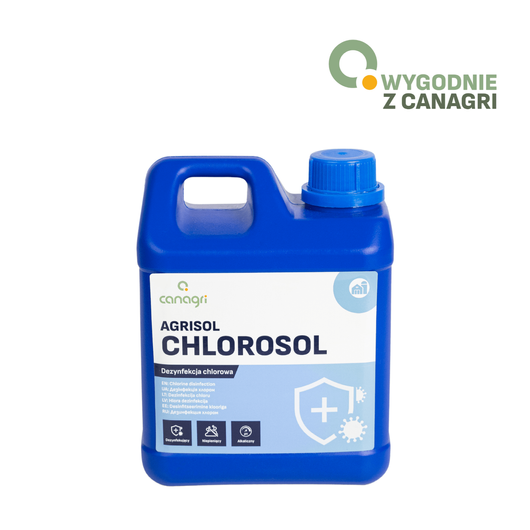Preparat do dezynfekcji Agrisol Chlorosol, koncentrat, 2 kg, Canagri