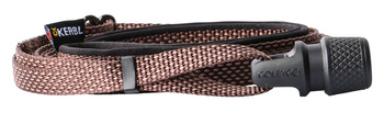 Smycz taśmowa GoLeyGo z adapterem, brązowa, 10mm x 140-200cm, roz. S, max. 15kg, Kerbl