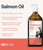 Olej z Łososia 100% - Dla Psa i Kota w Każdym Wieku - Lab-V - 500 ml