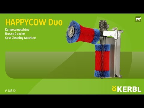 Czochradło automatyczne dla bydła HAPPYCOW Duo, Kerbl