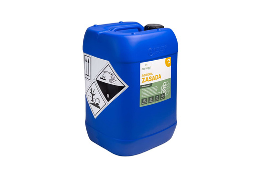 Zasadowy preparat myjąco - dezynfekujący Agrisol Zasada, 24 kg, Canagri