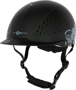 Kask jeździecki Beauty 2.0, czarny, 48-51 cm, Covalliero