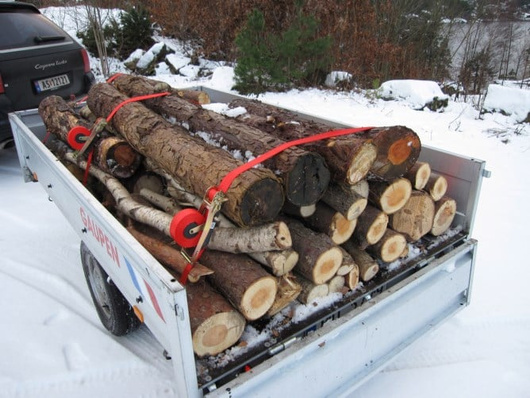 Pas transportowy, automatyczny Quickloader, 5m x 35mm, 2000 kg, 4,8 kN, czerwony, Kerbl