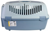 Transporter Gulliver 3 z plastikowymi drzwiczkami, 61 x 40 x 38 cm, niebieski/szary, 12 kg, Stefanpl