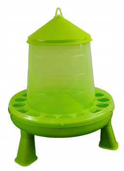 Karmidło dla drobiu, z nóżkami, 4 kg, pistacjowo - zielone