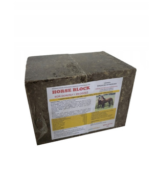 Lizawka z mikroelementami i witaminami dla koni PBN HorseBlock Koń  4 kg