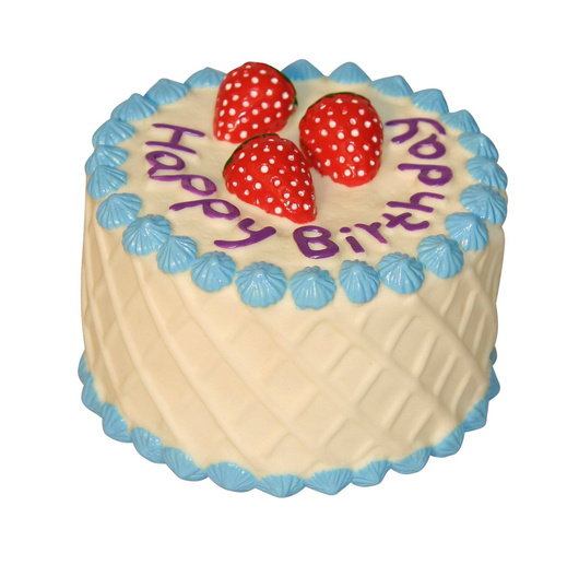 Zabawka dla psa, winylowy tort, 10 cm, Kerbl