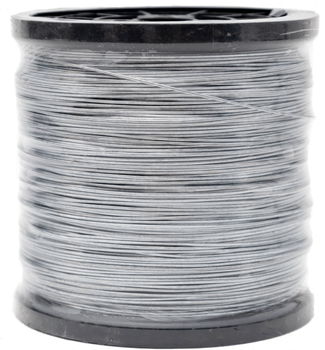 Drut ocynkowany do ogrodzeń elektrycznych, mała szpula, 2,0 mm, 500 m, AKO