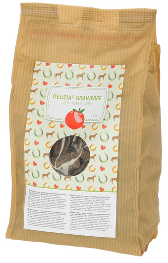 Smakołyki dla konia Delizia Grain Free, różne smaki, 1 kg, Kerbl