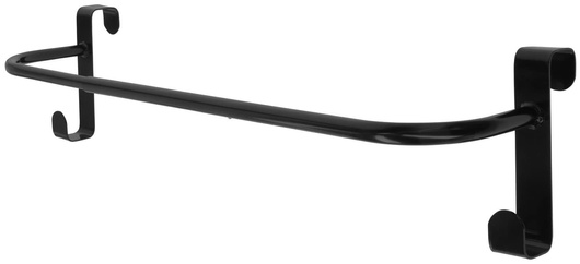 Wieszak na derki, do zawieszania na boks, regulowany, czarny, Kerbl