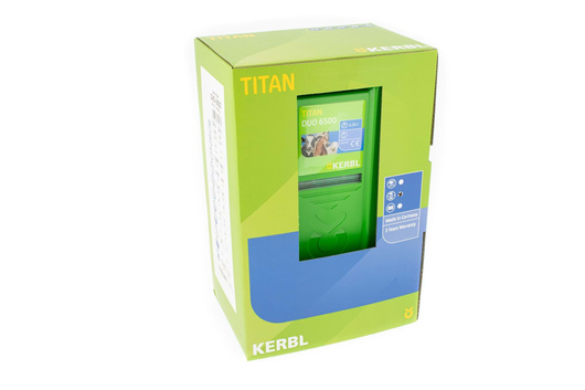 Elektryzator uniwersalny TITAN DUO 6500, na dziki, dla koni, bydła, owiec i kóz, 6,5 J, Kerbl