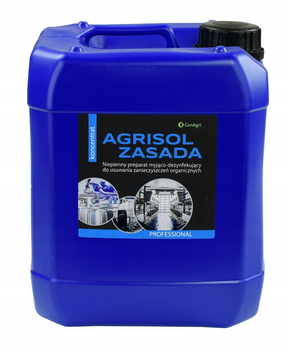 Zasadowy preparat myjąco - dezynfekujący Agrisol Zasada, 10 kg, Canagri