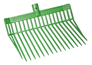 Widły do stajni Premium, bez trzonka, zielony, Kerbl