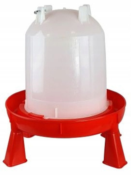 Poidło dla drobiu 10 litrów, zakręcane, z nóżkami