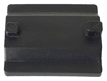 Ściągaczka do wody i potu dla koni, metalowa, czarny, Kerbl