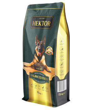 Karma dla dorosłych psów Ibra Hektor Balanced Adult – 15 kg