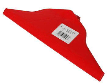 Skrobaczka do podłogi, z tworzywa sztucznego, czerwona, 36 cm