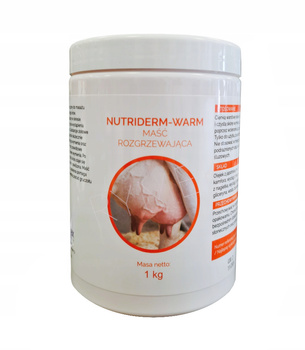 Maść do wymion rozgrzewająca Nutriderm Warm - 1 kg