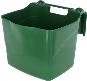 Karmidło HangOn z zawiesiem, prostokątne, zielony, 22 l, Kerbl