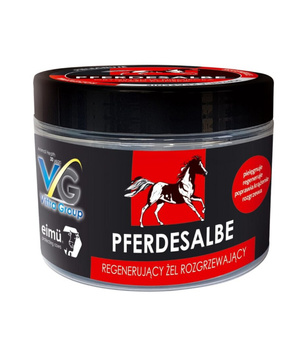 Regenerujący żel rozgrzewający, maść końska Vittra Eimu Pferdesalbe 500ml