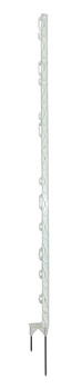 Palik ogrodzeniowy z polipropylenu TITAN, 157 cm, biały, poj. stopka z podwójnym gwoździem, Kerbl