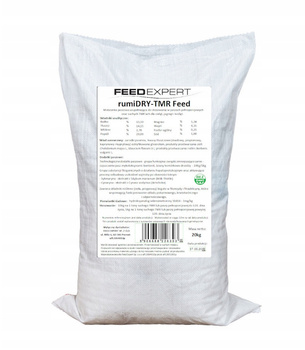 Mieszanka paszowa FeedExpert rumiDRY-TMR Feed dla cieląt, jagniat – 20 kg
