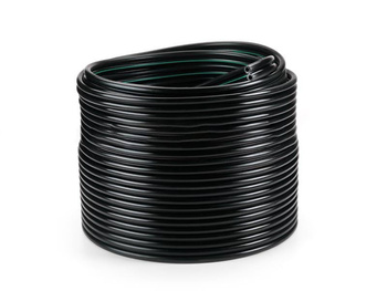 Przewód podciśnienia podwójny, guma, 7 x 13 mm, 1 m, zielony pasek, Spaggiari