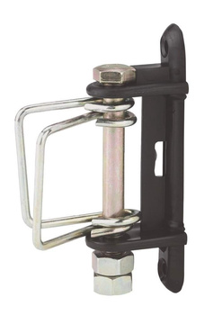 Izolator narożny do taśmy ogrodzeniowej, 20 - 40 mm, z klamrami, Kerbl