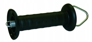 Uchwyt bramowy, z uchem, czarny, Kerbl