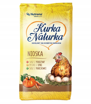 Kurka Naturka nioska sypka kur jajka pasza 10kg