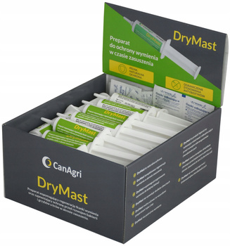 Preparat do ochrony wymienia w okresie zasuszenia DryMast, Canagri